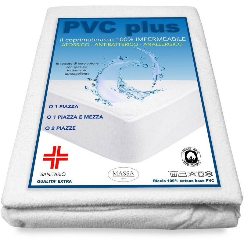 foto del prodotto tex family coprimaterasso impermeabile sanitario pvc 1 piazza