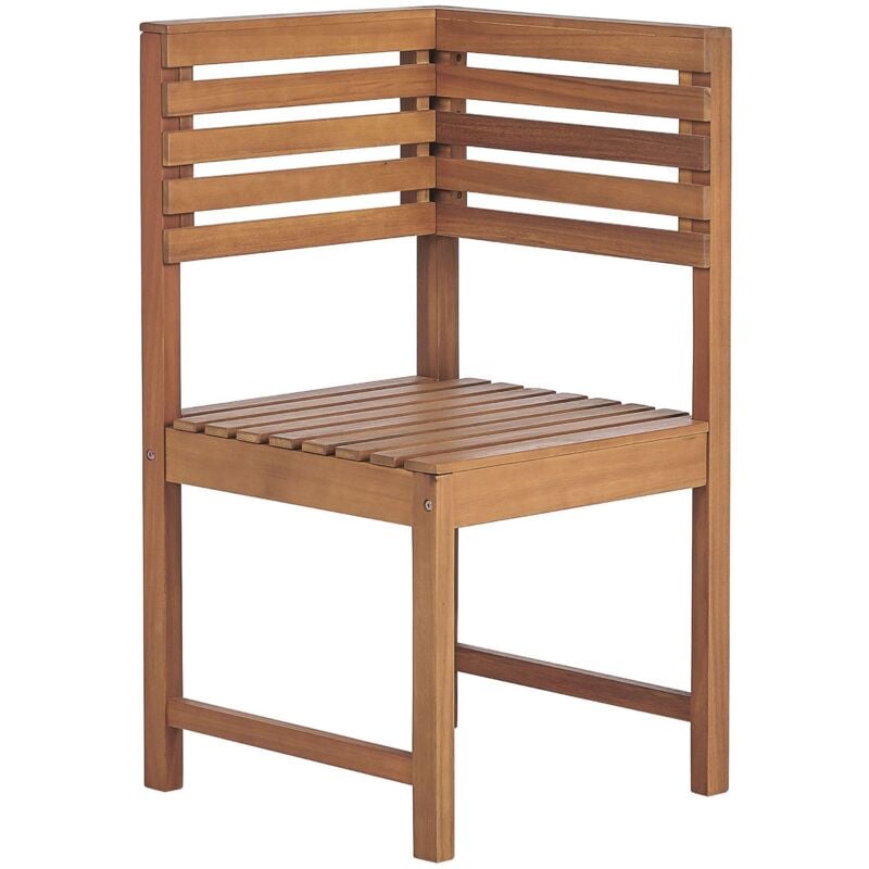 foto del prodotto mobili da balcone modulari 1 posto sezione angolare legno di acacia sedia treia