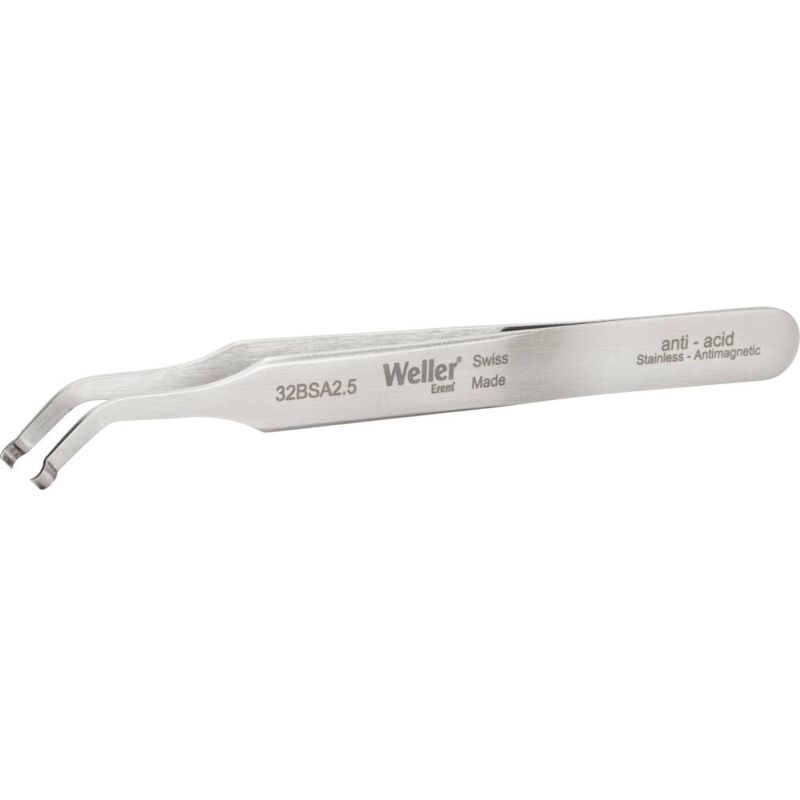 foto del prodotto 32bsa25 pinzetta smd 115.00 mm weller erem 