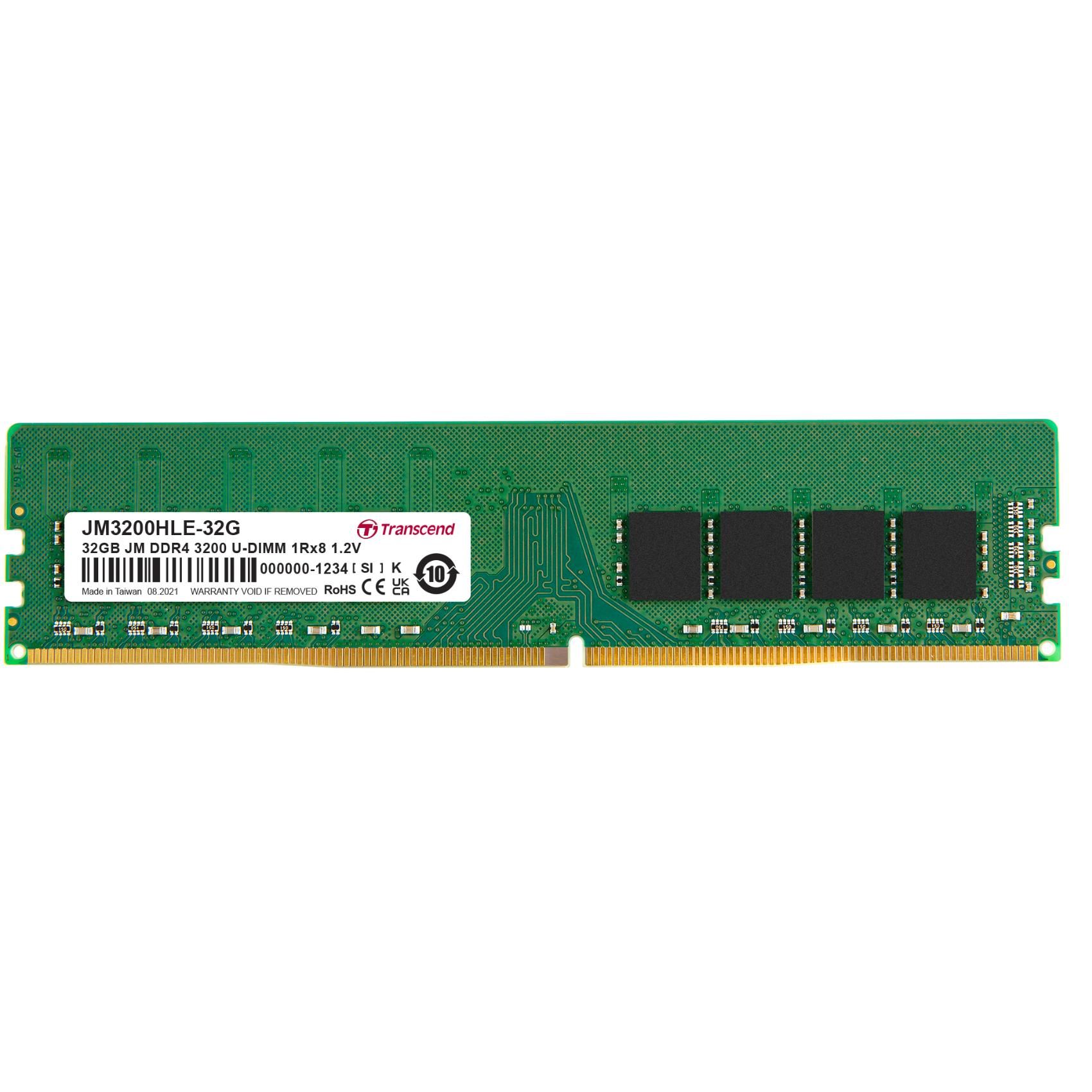 foto del prodotto 32gb jm ddr4 3200 u dimm 2rx8