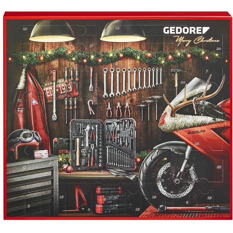 foto del prodotto 3304900 red r49002042 calendario dell avvento 2022, 42 pezzi, calendario dell avvento da uomo, regalo per uomini, calendario dell avvento con