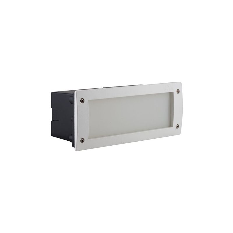 foto del prodotto fumagalli segnapasso a incasso parete grigio leti 300 attacco e27 ip66