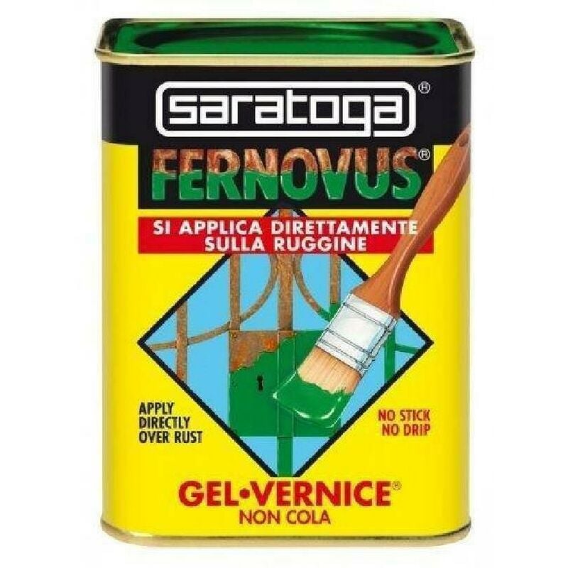 foto del prodotto saratoga smalto brillante gel fernovus castagna brillante 750ml