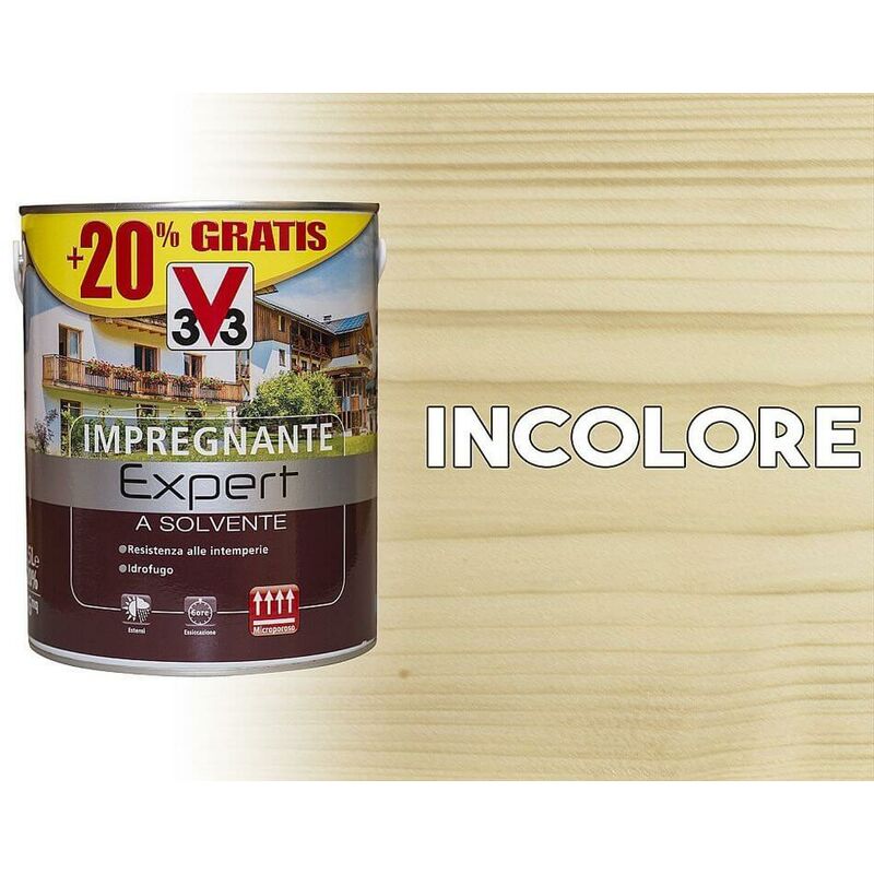 foto del prodotto impregnante solvente incolore litri 3