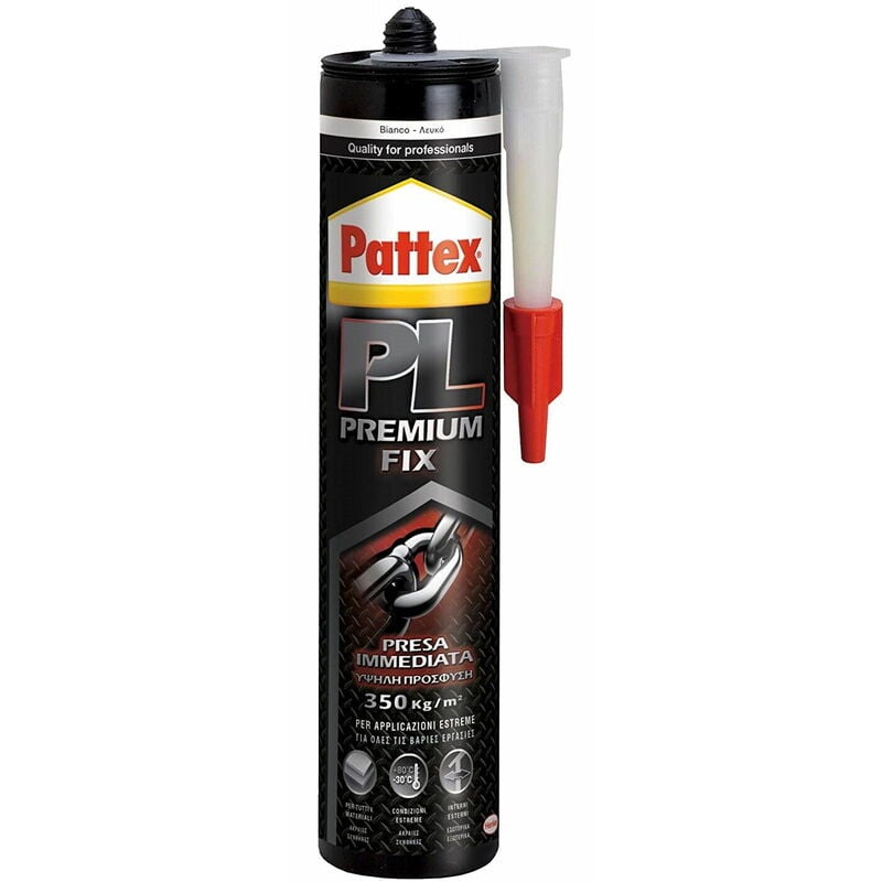 foto del prodotto henkel pattex pl premium fixation bianco adesivo di montaggio professionale 440 gr