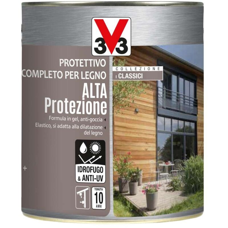 foto del prodotto impregnante alta protezione legno cedro argentato l.0,75