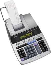 immagine 0 del prodotto canon mp1211 ltsc calcolatrice desktop calcolatrice con stampa argento