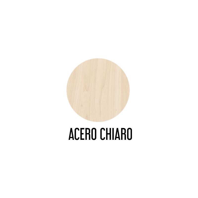 foto del prodotto copriforo adesivo 13mm acero chiaro 20 pezzi tappi adesivi fori buchi mobili legno acero