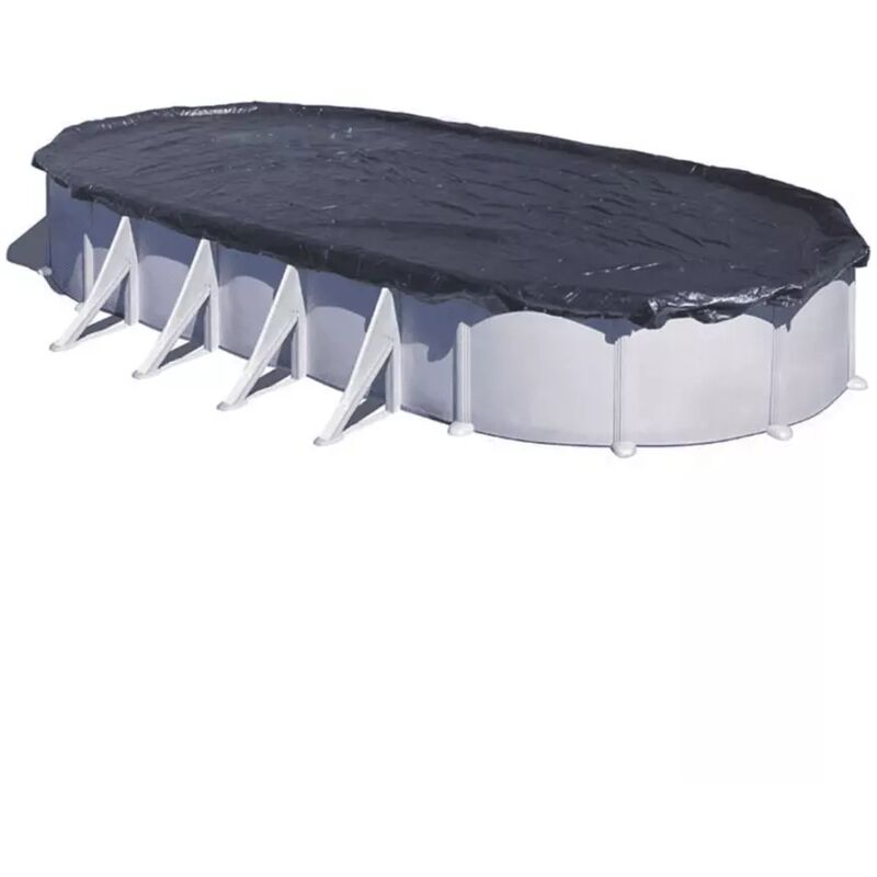 foto del prodotto copertura invernale per piscina gre ovale 500x300 cm ciprov501