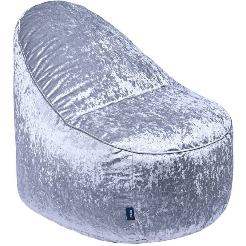 foto del prodotto loft 25 poltrona a sacco per soggiorno, poltrona a sacco con schienale alto per rilassarsi, poltrona a sacco per giochi 100x90x70 cm, pouf da