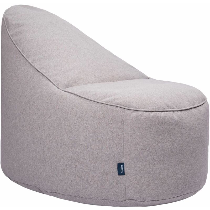 foto del prodotto loft 25 poltrona a sacco per soggiorno, poltrona a sacco con schienale alto per rilassarsi, poltrona a sacco per giochi 100x90x70 cm, pouf da