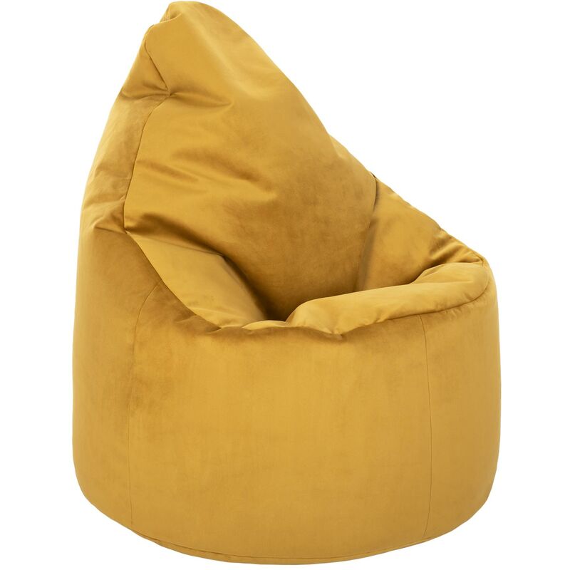 foto del prodotto loft 25 poltrona a sacco per soggiorno, poltrona a sacco in velluto con schienale alto per rilassarsi, poltrona a sacco per giocare, 90x68 cm