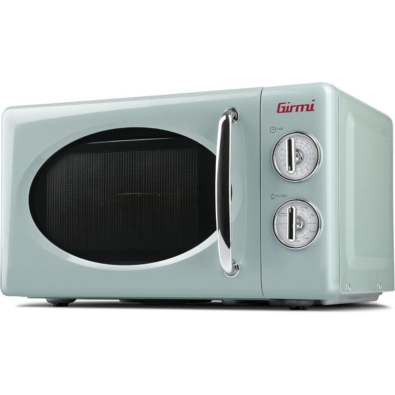 foto del prodotto girmi forno a cottura microonde 20 lt fm21 retr vintage verde
