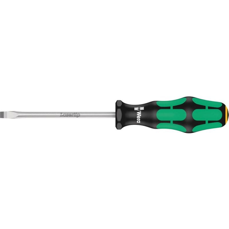 foto del prodotto 334 officina e meccanica cacciavite a taglio larghezza della lama 5 mm lunghezza della lama 100 mm wera