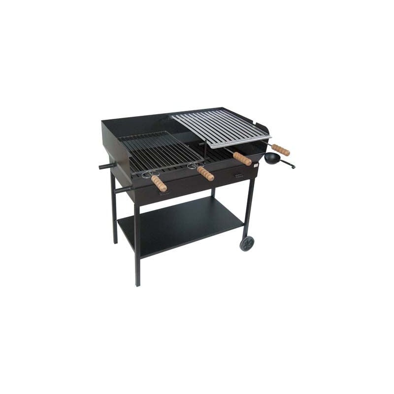 foto del prodotto cruccolini barbecue carbonella legna party cm 51x97 h.cm 92