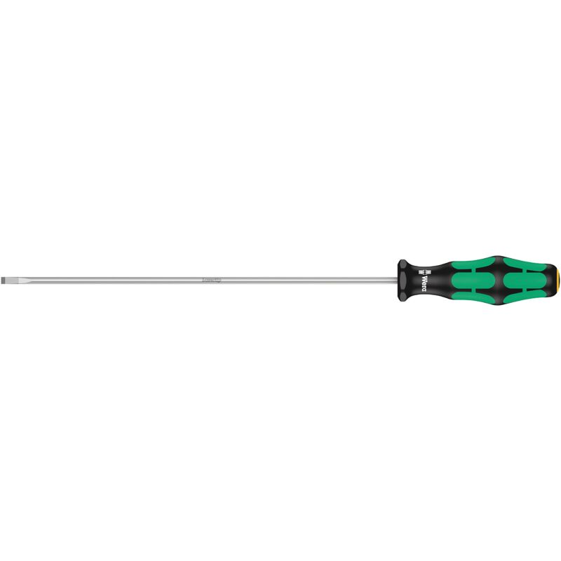 foto del prodotto 335 giravite a taglio, 0.6 x 3.5 x 200 mm, nero verde wera