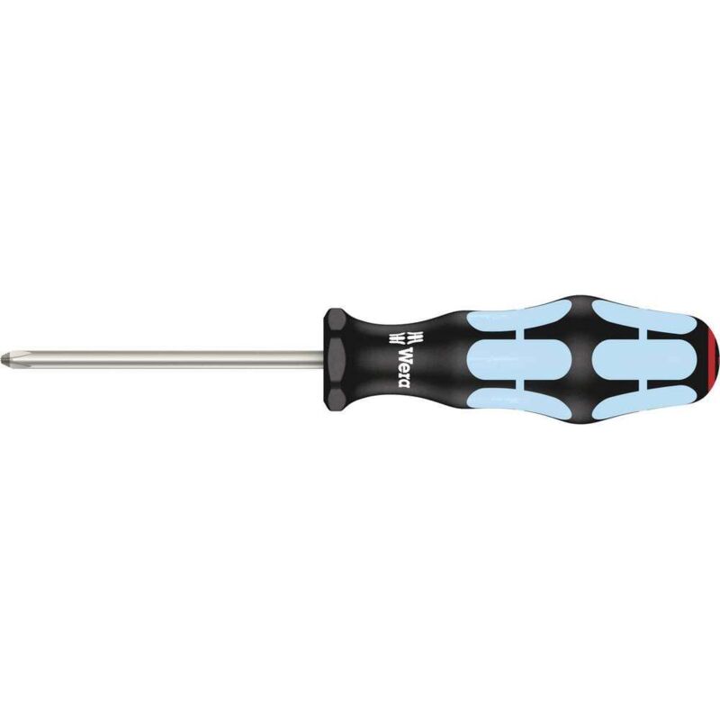 foto del prodotto 3350 05032021001 officina e meccanica cacciavite a croce ph 1 lunghezza della lama 80 mm wera