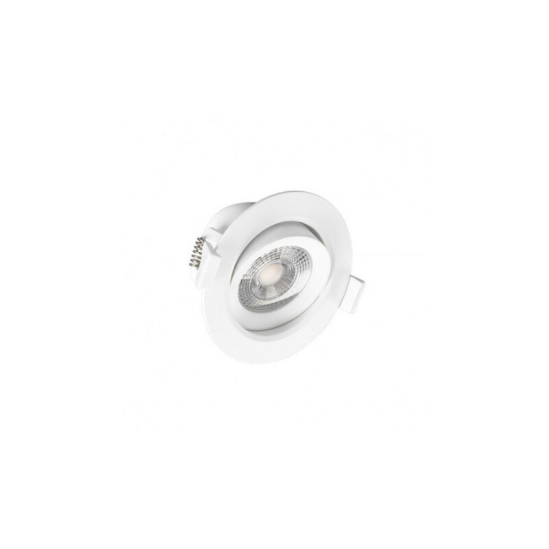 foto del prodotto vision el faretto led da incasso ac100 240v 7w 500lm 38 ip20 ik03 90mm bianco caldo 3000k foratura 68mm