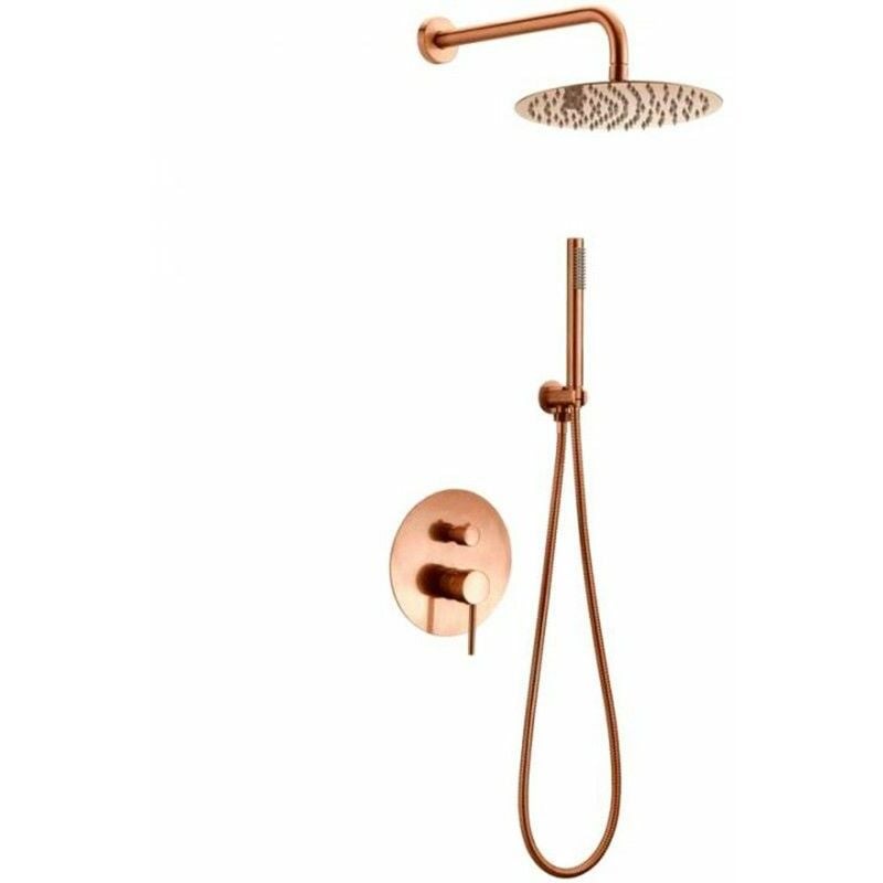 foto del prodotto set doccia da incasso rea lungo rose gold box