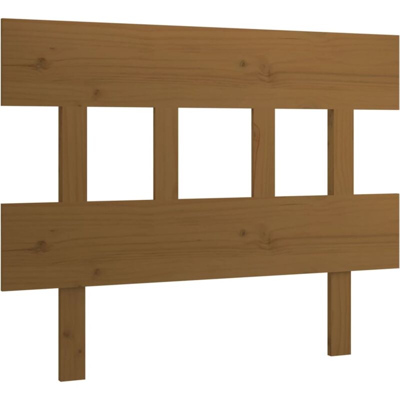 foto del prodotto testiera per letto ambra 78,5x3x81 cm in legno massello di pino vidaxl