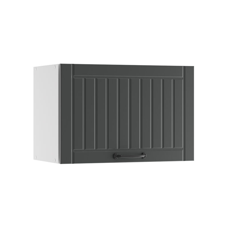 foto del prodotto pensile da cucina fame line, antracite casa di campagna, 60 cm piatto vicco