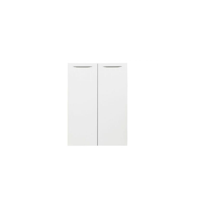foto del prodotto disegno pratico coppia ante 75xh105 cm bianco