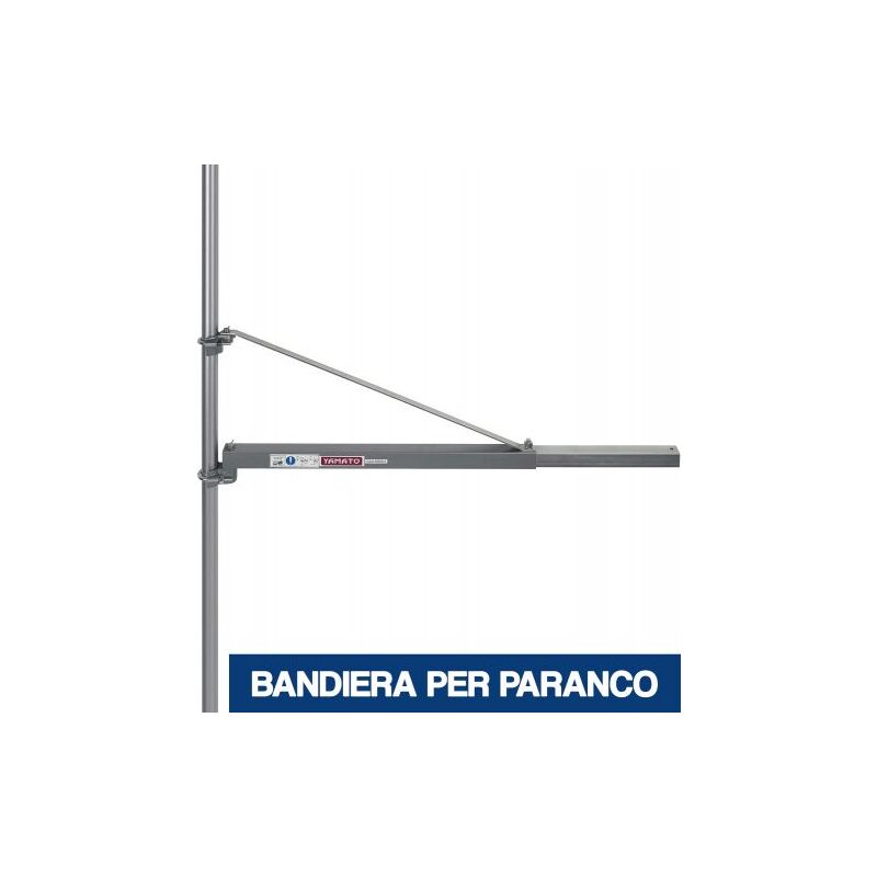 foto del prodotto yamato bandiera acciaio per paranco elevatore elettrico cm 110 portata kg 300 39248 
