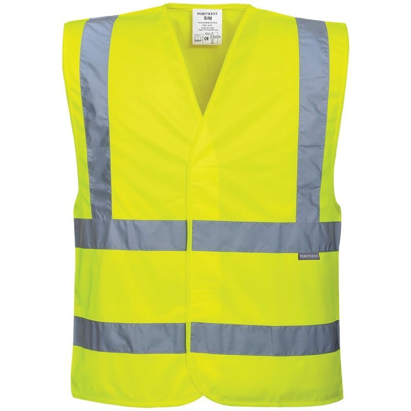 foto del prodotto gilet ad alta visibilita giallo giallo l xl