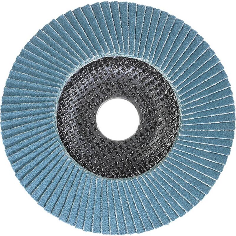 foto del prodotto 795728 cut fix mop, disco abrasivo a lamelle, lavorazione del metallo, 125 mm diametro 125 mm kwb