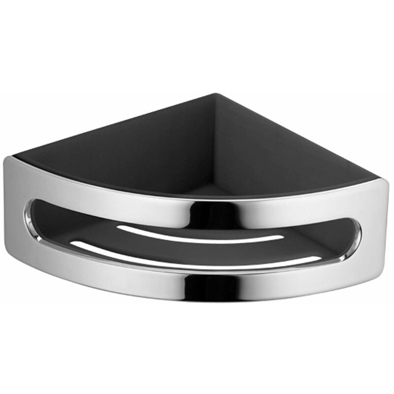 foto del prodotto keuco elegance mensola ad angolo, antracite cromo 11657010001