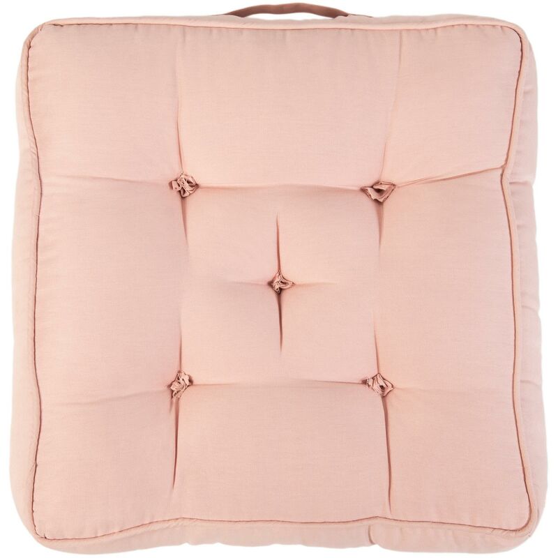 foto del prodotto cuscino per poltrona da soggiorno, 50x50 cm cuscino per sedia capitonn con maniglia per il trasporto, cuscino rialzato in cotone spesso per