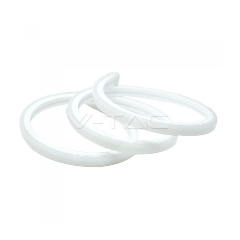 foto del prodotto neon strip light silicon 24v 4000k luce naturale