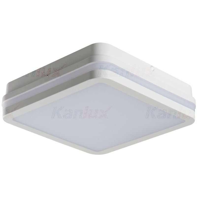 foto del prodotto plafoniera led beno 18w nw l w kanlux luce naturale