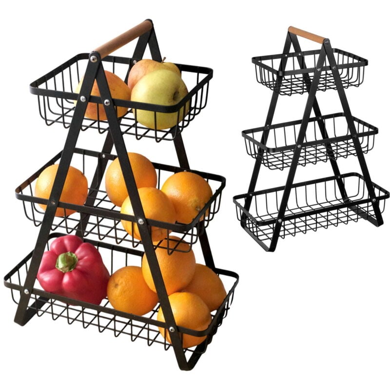 foto del prodotto 3415 piatto per cestino di frutta a piani