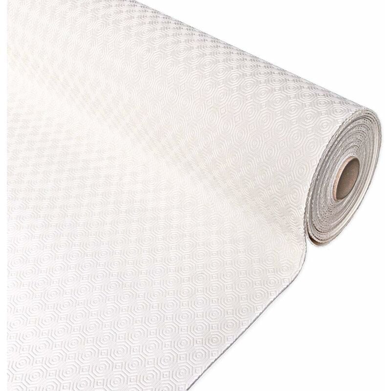 foto del prodotto tovaglia pvc proteggi tavolo mollettone morbido antiscivolo antimacchia antiurto 100 made in italy bianco 140x180 cm