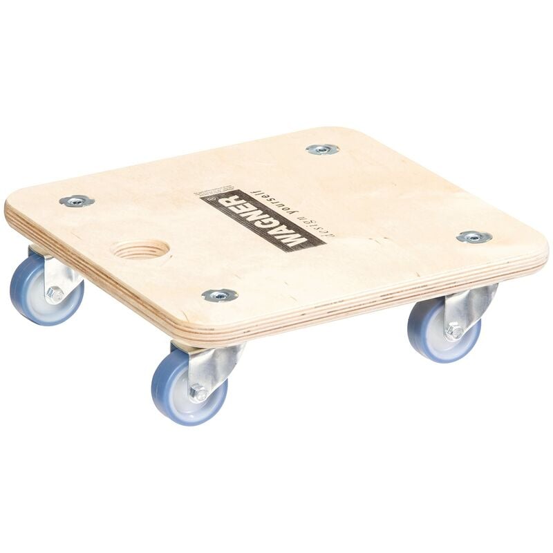 foto del prodotto wagner carrello da trasporto mm 1353 i 29 x 29 cm i per carichi pesanti, elettrodomestici e mobili i portata 250 kg i foro di presa i molto mobile