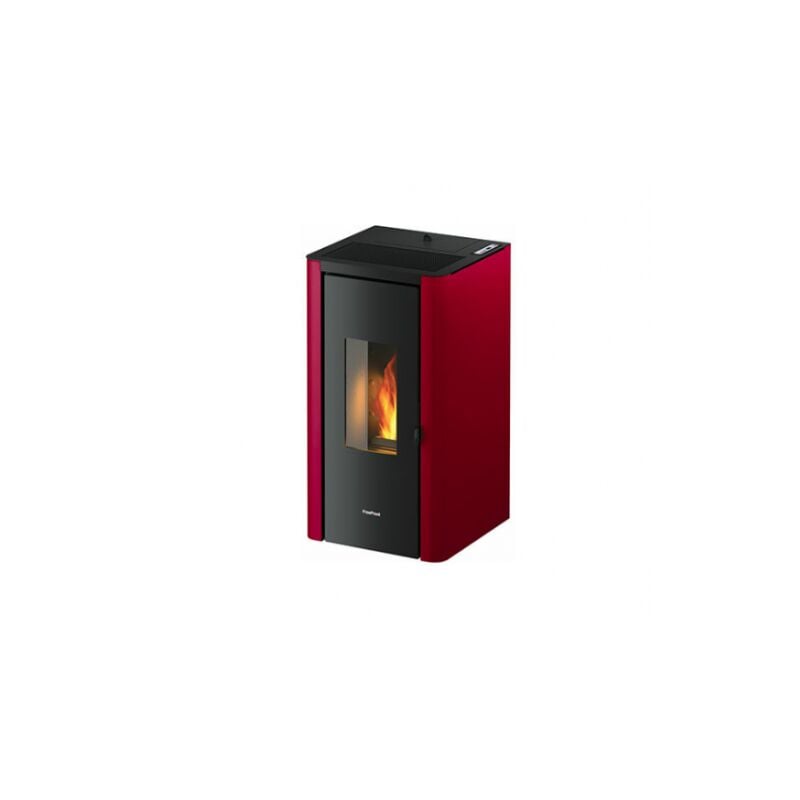 foto del prodotto freepoint stufa a pellet indigo bordeaux kw 7 23455 