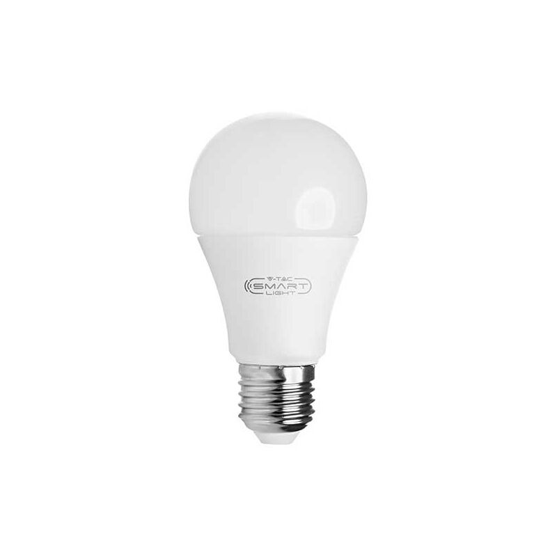 immagine 0 del prodotto smart light vt 5113 lampadina e27 wifi 11w a60 dimmable rgb 3in1 google home e amazon alexa app smartphone sku 212752 v tac