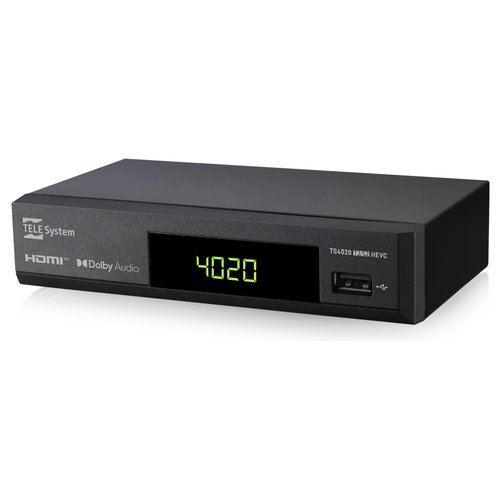 immagine 0 del prodotto decoder telesystem 21005336 ts4020 t2s2hevc black