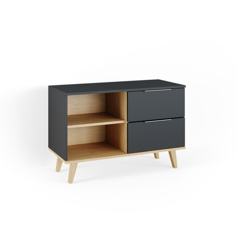 foto del prodotto mobile tv nautica, antracite, 90 x 61 cm, vicco
