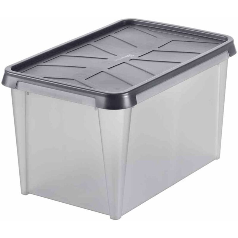 foto del prodotto 3462050 scatola di immagazzinaggio l x l x a 60 x 40 x 35 cm grigio 1 pz. orthex