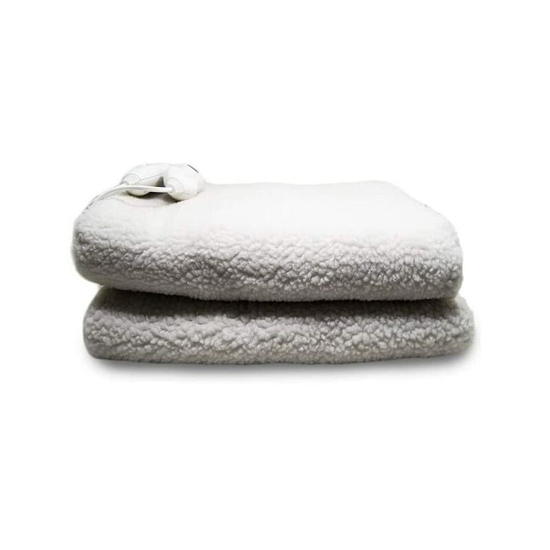 foto del prodotto asia led termocoperta scaldaletto in lana matrimoniale 160cmx140cm coperta mondo led