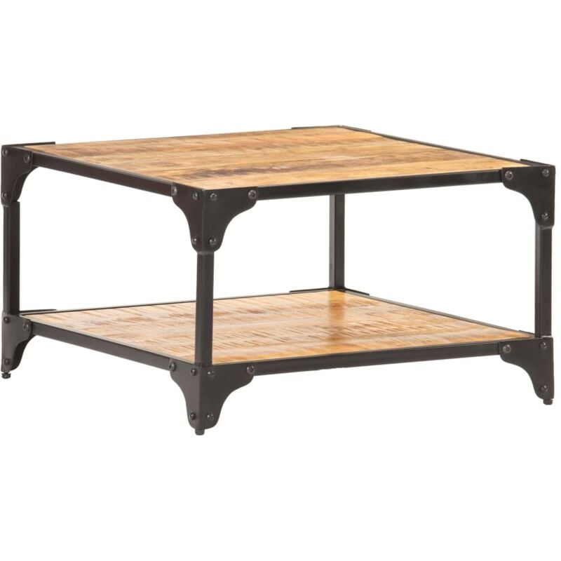 foto del prodotto vidaxl tavolino da salotto 60x60x35 cm in legno massello di mango