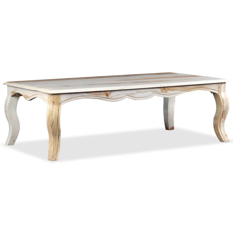 foto del prodotto vidaxl tavolino da salotto in legno massello di acacia 110x60x35 cm