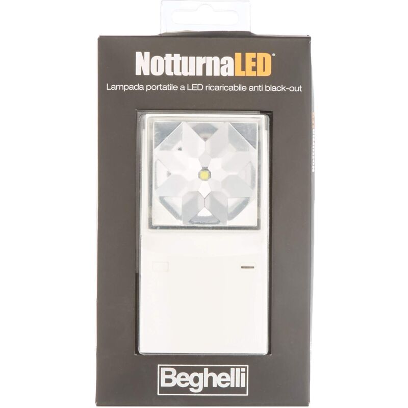 foto del prodotto 34688 10 lampada emergenza notturna, led, bianca, multicolore beghelli