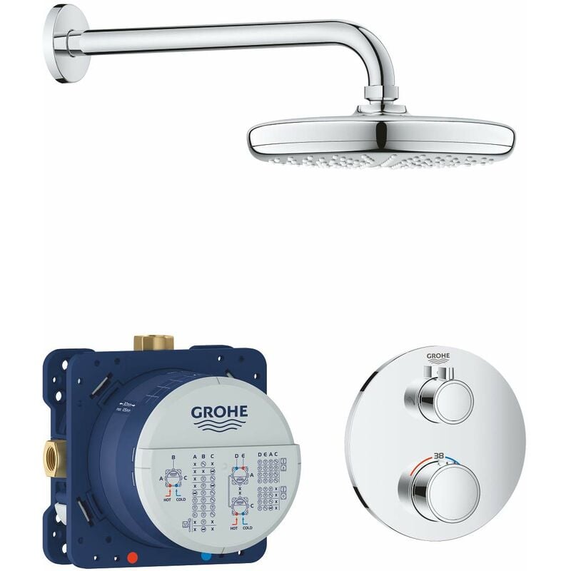 foto del prodotto 34726000 grohtherm set doccia tempesta 210 grohe