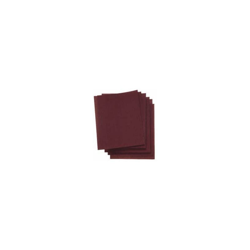 foto del prodotto carta abrasiva assortita in fogli grana assortita 60 100 150 blister da pz.6