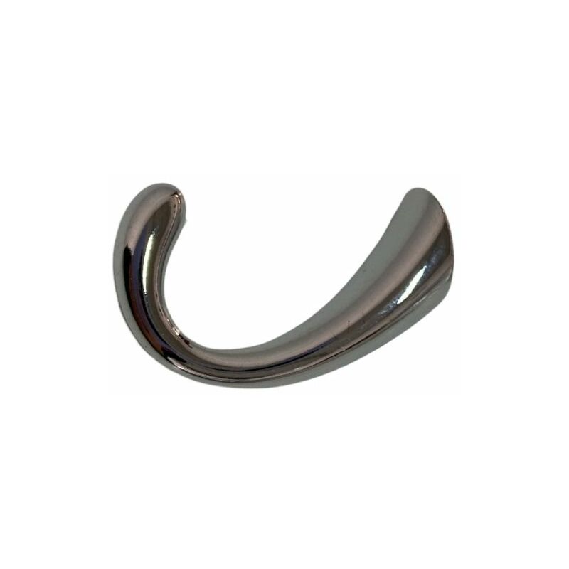 foto del prodotto ferma tenda reggi tenda gancio parete oro bronzo cromo nichel satinato, 50 mm roma colore cromo tendaggimania