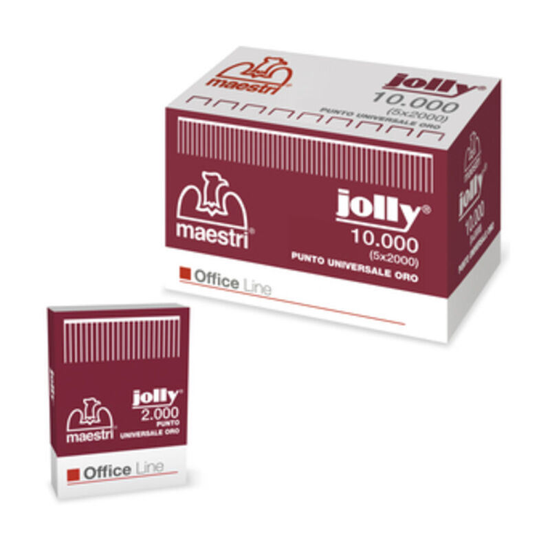 immagine 0 del prodotto punti art. jolly oro pz.2000 . prezzo per 1 pezzo. maestri