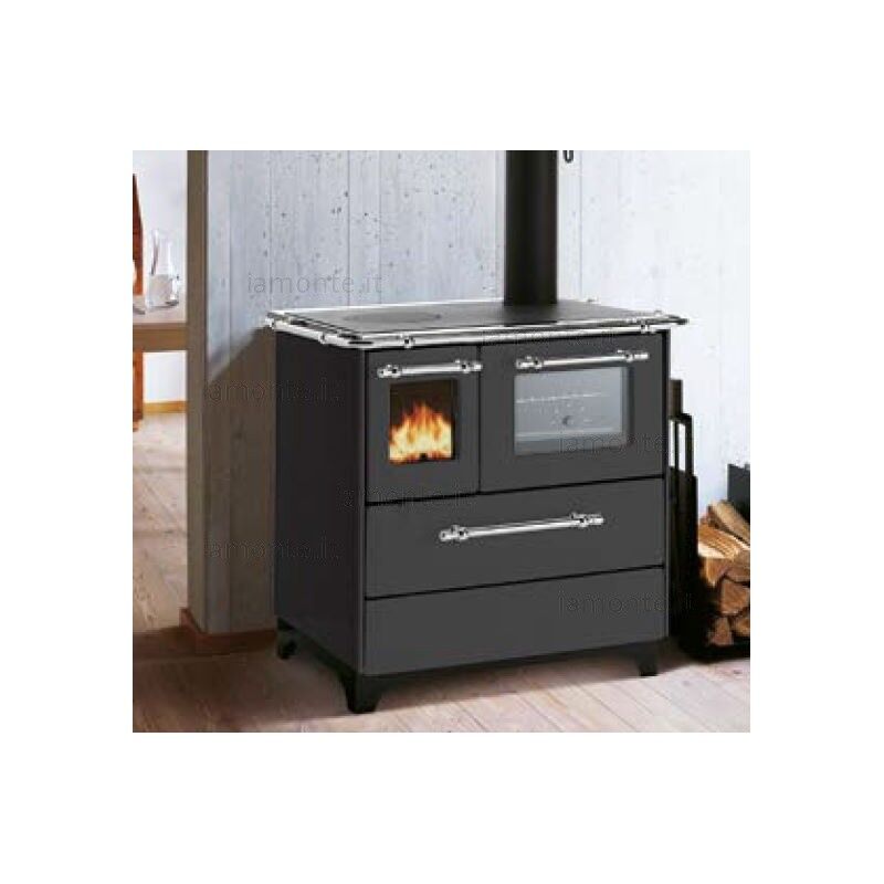 foto del prodotto royal cucina a legna palazzetti new betty 3,5 nero